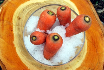 Snow carrots